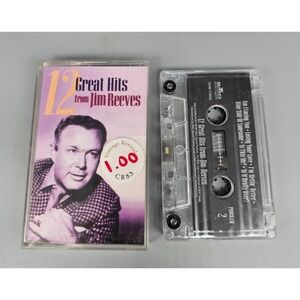 Jim Reeves 12 Great Hits Cassette Tape Welcome to My World, This is It